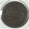 Image 2 : 1840 LARGE CENT F/ UF. ESTIMATE $40- $50.