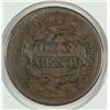 Image 2 : 1845 LARGE CENT F/ UF. ESTIMATE $40- $50.