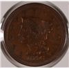 Image 1 : 1846 LARGE CENT XF. ESTIMATE $60- $70.