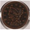 Image 1 : 1848 LARGE CENT VF+ ESTIMATE $50- $60.