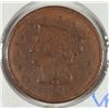 Image 1 : 1851 LARGE CENT VF+ ESTIMATE $50- $60.