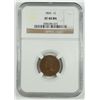 Image 1 : 1865 INDIAN HEAD CENT NGC XF-40 BN. ESTIMATE $50- $60.