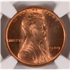 Image 2 : 1909 VDB LINCOLN CENT NGC MS 65 RD. ESTIMATE $120- $140.