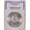 Image 1 : 1986 AMERICAN SILVER EAGLE, NES MS-70