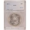 Image 1 : 1897-O MORGAN SILVER DOLLAR, SEGS MS-60  SCARCE!!