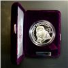 Image 1 : 1992 U.S. MINT BEN FRANKLIN FIREFIGHTERS PROOF SILVER MEDAL, 1 Oz .999 SILVER