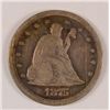 Image 1 : 1875-S 20 CENT PIECE, F/VF  NICE!