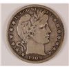 Image 1 : 1909 BARBER HALF DOLLAR, FINE+