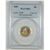 Image 1 : 1890 PROOF SEATED DIME PCGS PR 65