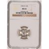 Image 1 : 1945-D MERCURY DIME, NGC MS-65 GEM