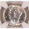 Image 2 : 1945-D MERCURY DIME, NGC MS-66 SUPERB