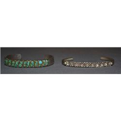 TWO NAVAJO BRACELETS