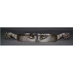 PAIR OF WESTERN SPURS