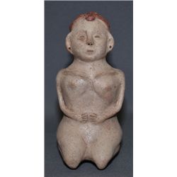 MOUNDBUILDER STYLE POTTERY FIGURE