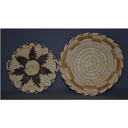 TWO PAPAGO BASKETS