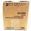 Image 2 : 1 Box of 1000 Rounds of Bulk Federal Ammunition