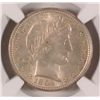 Image 2 : 1892 BARBER QUARTER NGC MS63