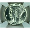 Image 2 : 1945 MERCURY DIME, NGC MS-65