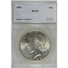 Image 1 : 1925 PEACE DOLLAR SEGS MS64