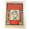 Image 1 : 1935 " WILL ROGERS " MEMORIAL JOKE BOOKLET