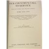 Image 2 : 1918 "OUR COUNTRY'S CALL TO SERVICE" WW1 RECIPE BOOK