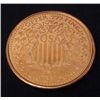 Image 2 : .999 FINE COPPER 1 OZ. STATUE OF LIBERTY COIN