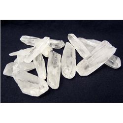 LOT OF 186.5 CTS. OF TIBETAN QUARTZ CRYSTAL POINTS