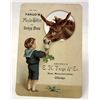 Image 1 : RARE FARGO'S MULE SKIN & DONKEY SHOES DIE CUT VICTORIAN TRADE CARD