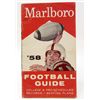 Image 1 : 1958 MARLBORO FOOTBALL GUIDE - COLLEGE & PRO