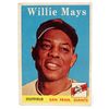 Image 1 : 1958 TOPPS WILLIE MAYS #5 BASEBALL CARD