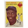 Image 1 : 1954 TOPPS JACKIE ROBINSON #10 BASEBALL CARD