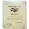 Image 1 : 1859 PRE CIVIL WAR REGIMENTAL ORDER REGARDING A PARADE