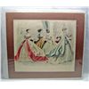 Image 1 : 1867 LES MODES PARISIENNES PETERSONS MAGAZINE ENGRAVING - TINTED - 11" X 9"