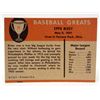 Image 2 : 1961 FLEER EPPA RIXEY #71 BASEBALL CARD