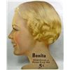 Image 1 : EARLY BONITA WATER WAVE NET 5 CENTS ADVERTISING DIE CUT PROFILE - 12.75" TALL