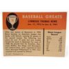Image 2 : 1961 FLEER SCHOOLBOY ROWE #73 BASEBALL CARD