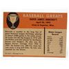 Image 2 : 1961 FLEER DAVE BANCROFT #7 BASEBALL CARD