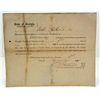 Image 1 : 1893 STATE OF GEORGIA PRISON COMMITMENT PAPER - VAGRANCY