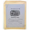Image 1 : 1853 PRE CIVIL WAR REGIMENTAL ORDER REGARDING PARADE