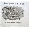 Image 2 : 1853 PRE CIVIL WAR REGIMENTAL ORDER REGARDING PARADE