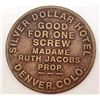 Image 1 : 3987 - DENVER COLORADO CAT HOUSE BROTHEL TOKEN
