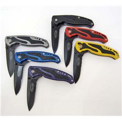 7929 - LOT OF 6 POLICE TECH KNIVES