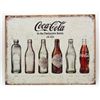 Image 1 : 7799 - COCA COLA IN THE DISTINCTIVE BOTTLE METAL SIGN