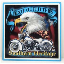 5763 - DIXIE OUT FITTERS ADVERTISING TIN SIGN