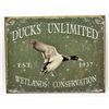 Image 1 : 7760 - DUCKS UNLIMITED METAL SIGN