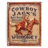 Image 1 : 7809 - COWBOY JACK'S WHISKEY METAL SIGN