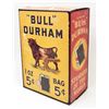 Image 1 : BULL DURHAM TOBACCO LARGE ADVERTISING BOX COLLECTIBLE