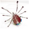 Image 2 : SPIDER BROOCH W/ RHINESTONES