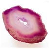 Image 1 : 42.25 CT. AFRICAN FANCY DRUZY AGATE SLICE GEMSTONE