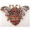 Image 1 : BEE / BUG CRYSTAL BROOCH / PIN